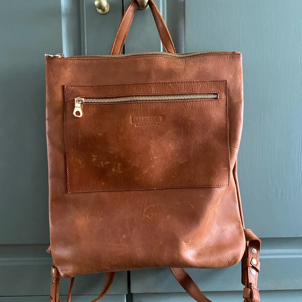 Parker and Clay Miramar Leather Backpack